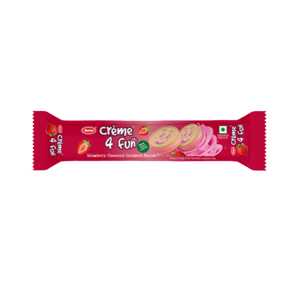 DUKES CREME 4 FUN STRAWBERRY 145g