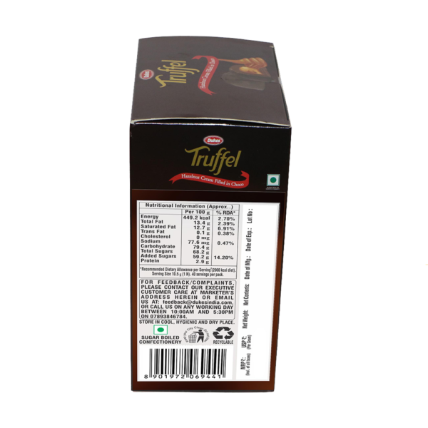 DUKES TRUFFEL (HAZELNUT) 420g