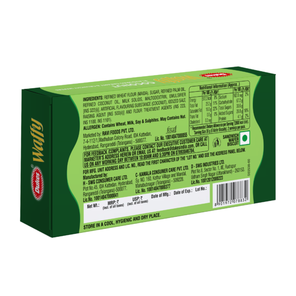 DUKES WAFFY COCONUT 55g