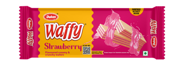 DUKES WAFFY STRAWBERRY 60g